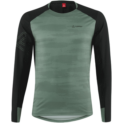 Löffler Heren Rebel MTB Longsleeve (Maat XXL, Groen)