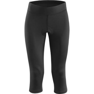 Löffler Dames Basic Fietsbroek 3/4 (Maat XXL, Zwart)