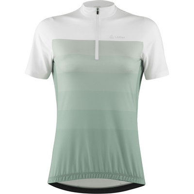 L&ouml;ffler Dames Rainbow Mid Half Zip Shirt