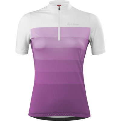 L&ouml;ffler Dames Rainbow Mid Half Zip Shirt