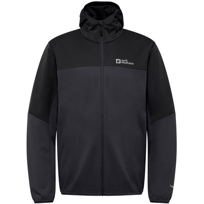 Jack Wolfskin Heren Feldberg Hoodie Jas (Maat L, Grijs)