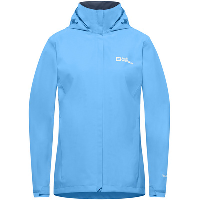 Jack Wolfskin Dames Trailtime 2l Jas (Maat XS, Blauw)