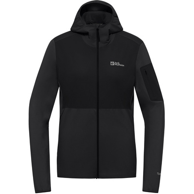Jack Wolfskin Dames Prelight Trail Hoodie Jas (Maat S, Zwart)