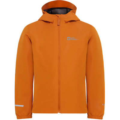 Jack Wolfskin Kinderen Flaze Jas (Maat 164, Bruin)