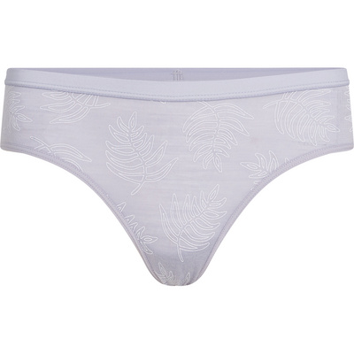 Icebreaker Femme Sous-vêtement 150 Siren Fresh Ferns AOP (taille S, Gris)