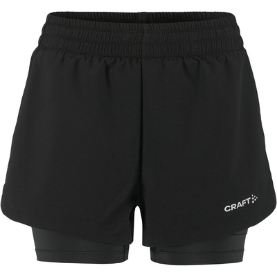 Craft Femme Short Adv Essence 2-in-1 (taille XL, Noir)