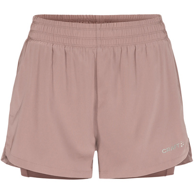 Craft Femme Short Adv Essence 2-in-1 (taille XS, rose)