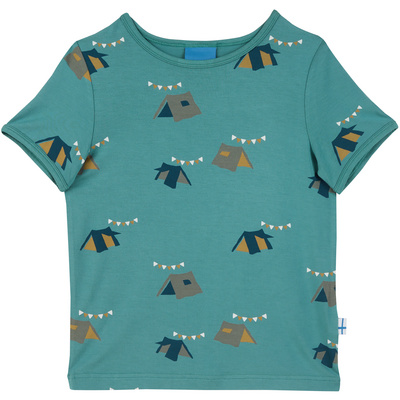 Finkid Kinderen Ilta Sun T-shirt (Maat 104 , Groen)