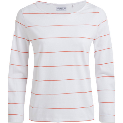 Craghoppers Dames Katitia Longsleeve (Maat L, Oranje)