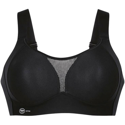 Anita Dames Sport BH (Maat 80B, Zwart)