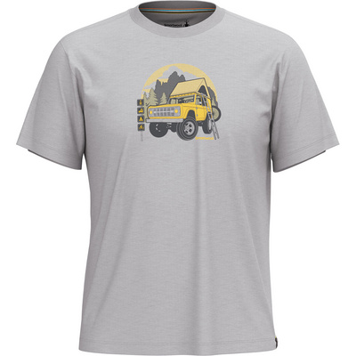 Smartwool Heren Long Weekend Graphic T-shirt (Maat S, Grijs)