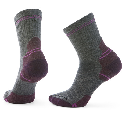 Smartwool Dames Hike Targeted Cushion Mid Crew Sokken (Maat 38 , Grijs)