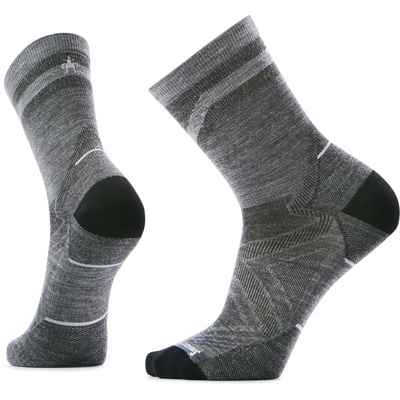 SmartWool Heren Run Zero Cushion Mid Crew Sokken