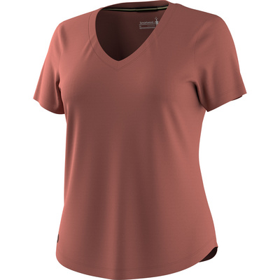 SmartWool Dames Active Ultralite V-Neck T-shirt