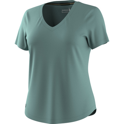 SmartWool Dames Active Ultralite V-Neck T-shirt