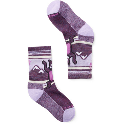 Smartwool Kinderen Hike Light Cushion Hiking Bear Sokken (Maat 29 , Paars)