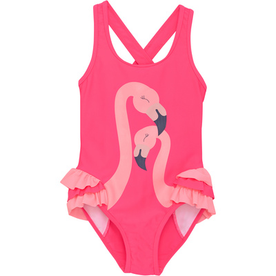 Color Kids Kinderen Application Badpak (Maat 104, Roze)