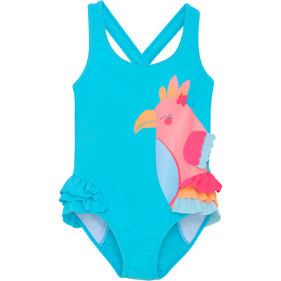 Color Kids Kinderen Application Badpak (Maat 104, Blauw)