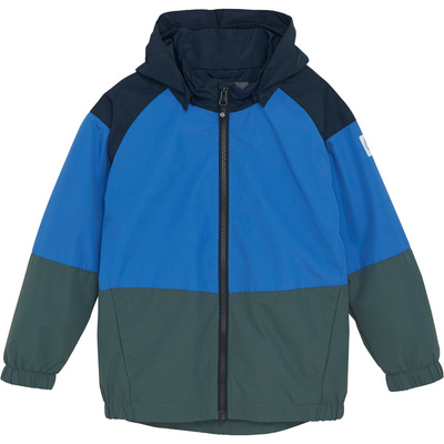 Color Kids Kinderen Colorblock Jas (Maat 134, Groen)