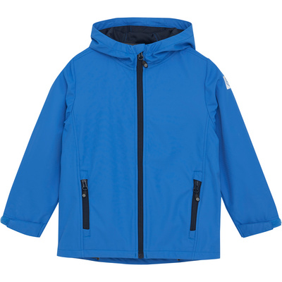 Color Kids Enfants Veste Softshell (taille 110, Bleu)