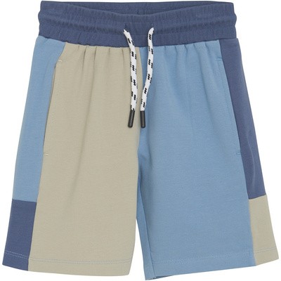 Color Kids Kinderen Colorblock Korte broek (Maat 104, Blauw)