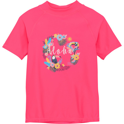 Color Kids Kinderen Print UV T-shirt (Maat 116, Roze)