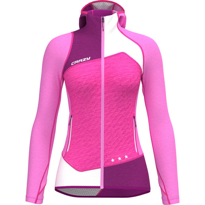 Crazy Dames Ionic Light Jas (Maat M, Roze)