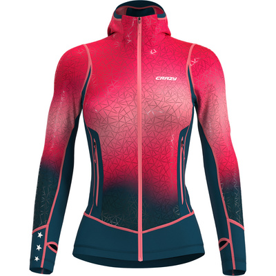 Crazy Dames Oxygen Light Jas (Maat L, Rood)