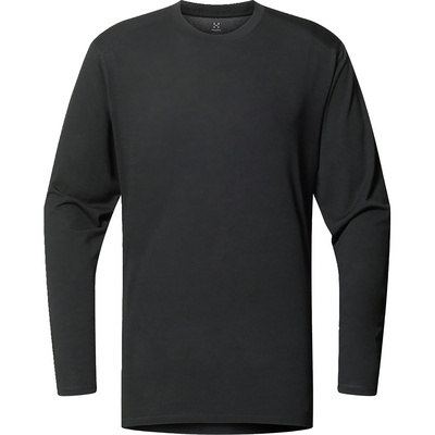 Haglöfs Heren Kaise Wool Longsleeve (Maat S, Zwart)
