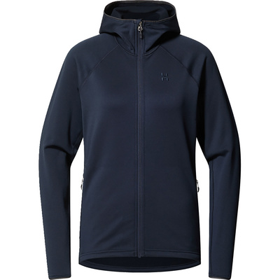 Haglöfs Dames Magma Mid Hoodie Jas (Maat L, Blauw)