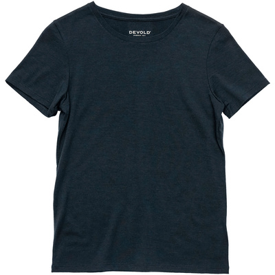 Devold Dames Classic T-shirt (Maat S, Blauw)