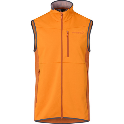 Norrona Heren Falketind Warm2 Octa Bodywarmer (Maat S, Oranje)