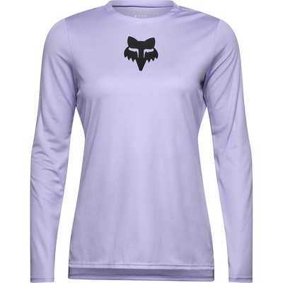Fox Dames Ranger Fox Head Shirt (Maat M, Paars)