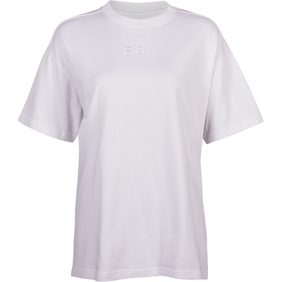 Fox Dames Wordmark T-shirt (Maat L, Wit)