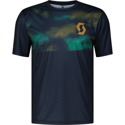 Scott Heren Trail Vertic SS Shirt (Maat M, Blauw)