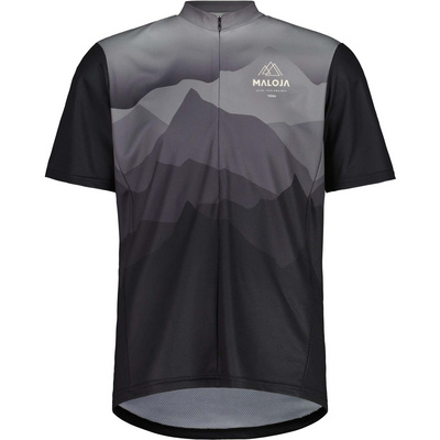 Maloja Heren MoriM. Am Shirt (Maat S, Zwart)