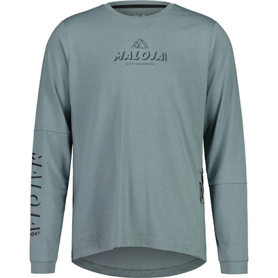 Maloja Heren HaunoldM. Longsleeve (Maat XXL, Blauw)