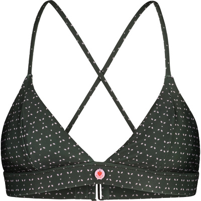 Maloja Dames AchenseeM. Bikini Top (Maat XS, Olijf)