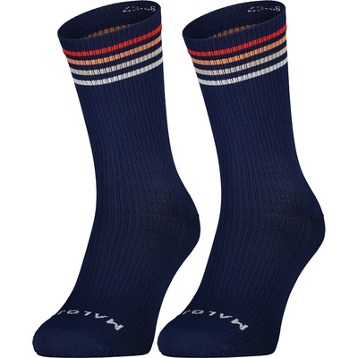 Maloja BuchseeM. Sokken (Maat 39 , Blauw)