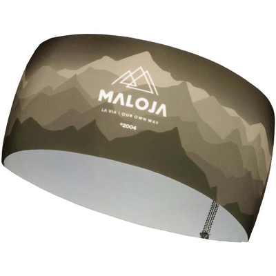 Maloja KulmM. Hoofdband (Maat ONE SIZE, Olijf)