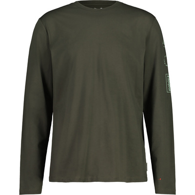 Maloja Heren AndrianoM. Longsleeve (Maat L, Olijf)