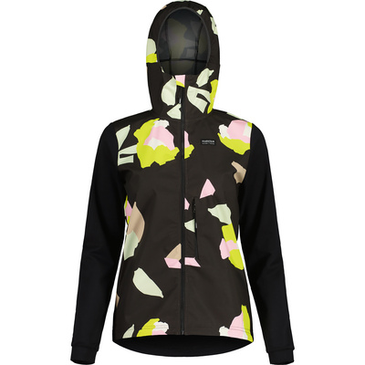 Maloja Dames SennesM. Printed Jas (Maat XS, Zwart)