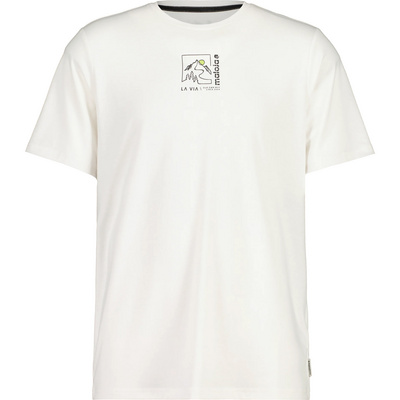 Maloja Heren SchneiberM. T-shirt (Maat XL, Wit)