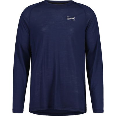 Maloja Heren TraunsteinM. Longsleeve (Maat M, Blauw)