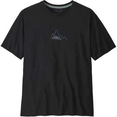 Patagonia Heren Berm Logo Responsibili T-shirt (Maat L, Zwart)