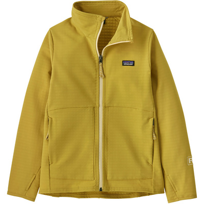Patagonia Kinderen R1 TechFace Jas (Maat 169, Groen)