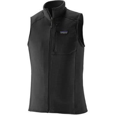 Patagonia Dames R1 Bodywarmer (Maat S, Zwart)