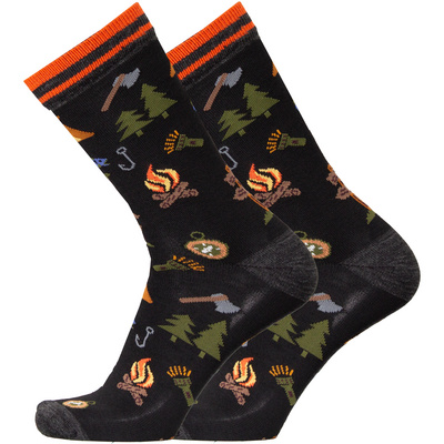 UphillSport Camping Sokken (Maat 35 , Zwart)