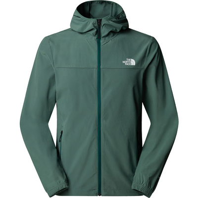 The North Face Heren Ma Hoodie Wind Jas (Maat S, Groen)
