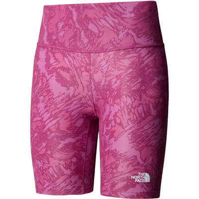 The North Face Dames Flex 8in Aop Tights (Maat M, Paars)